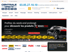 Tablet Screenshot of centrale-directe.com